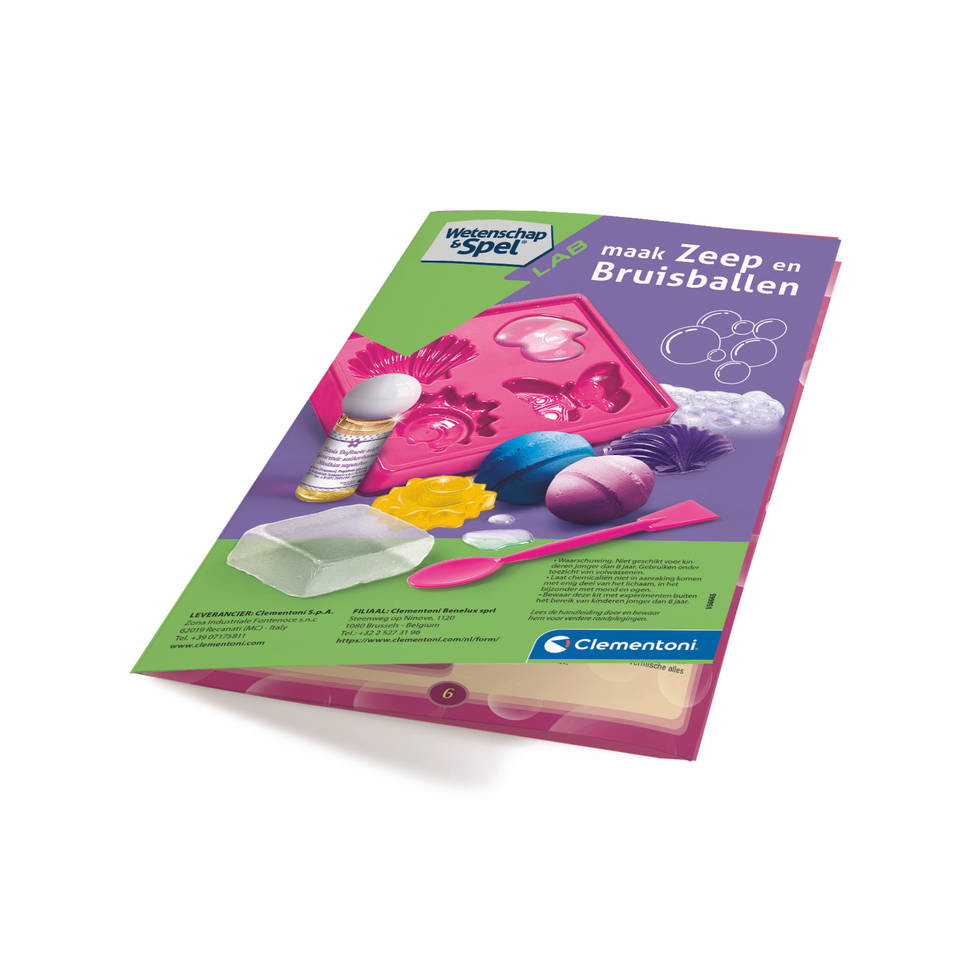Clementoni zeep en bruisballen set