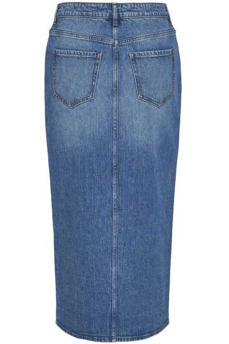 Vila blauwe dames rok