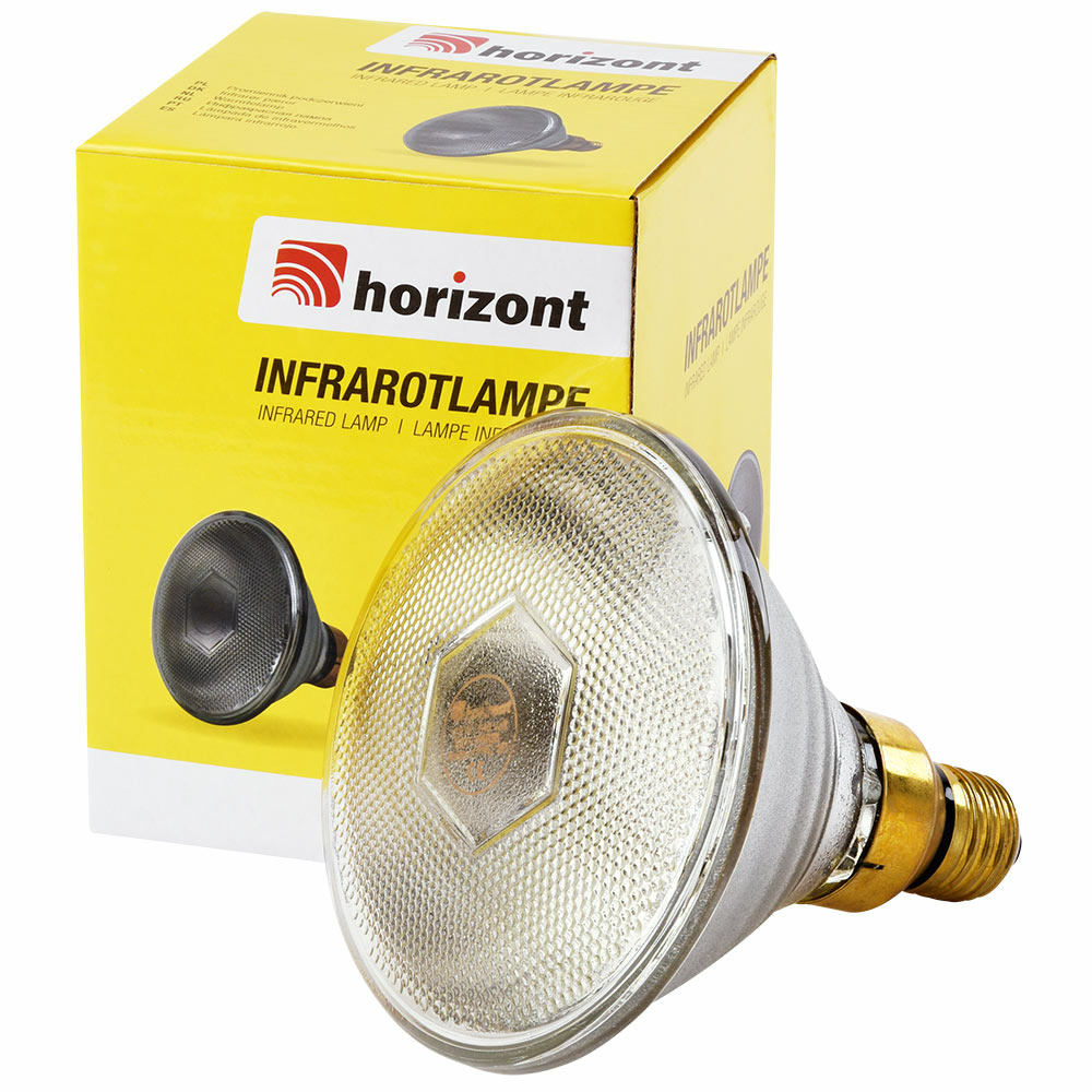 Ampoule infrarouge par 175 w claire