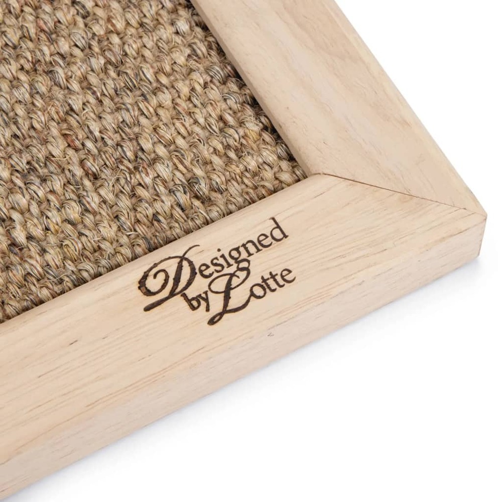Panneau griffoir pour chats poezels 70x50x2 cm bois