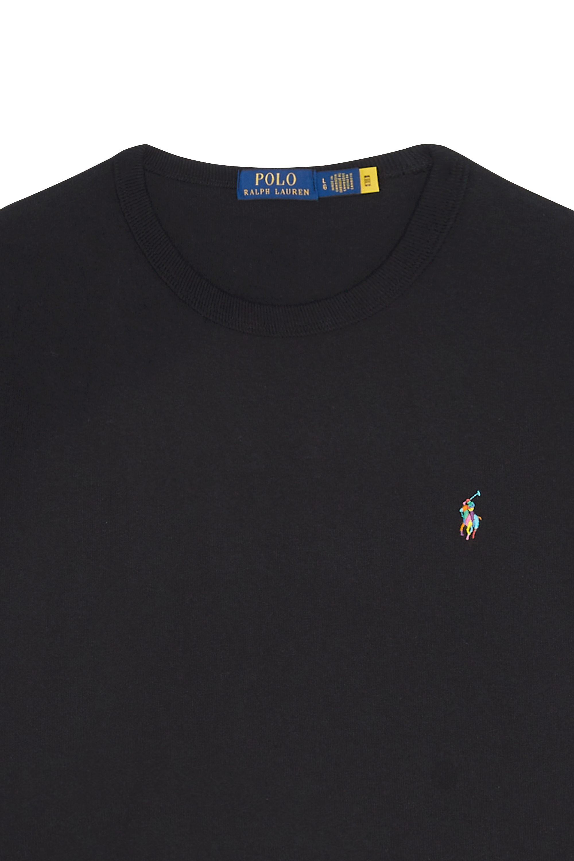 POLO RALPH LAUREN T-shirt 10/1 JERSEY-LSL-TSH Noir