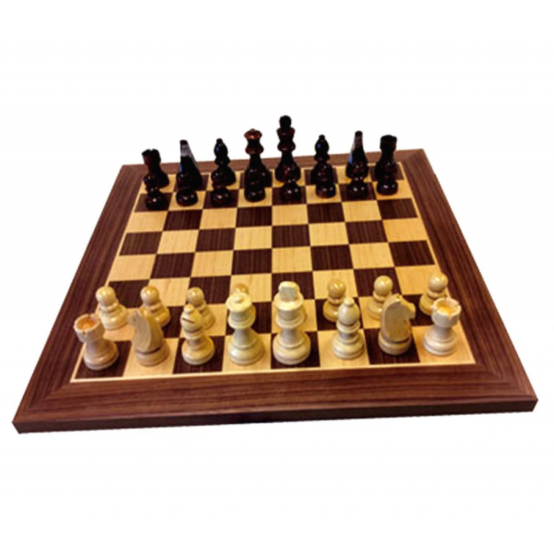 Jeu d'échecs bois 30 cm