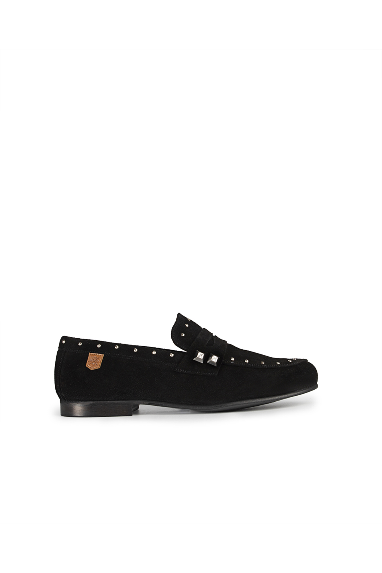 Mocassins Liana com detalhes em couro