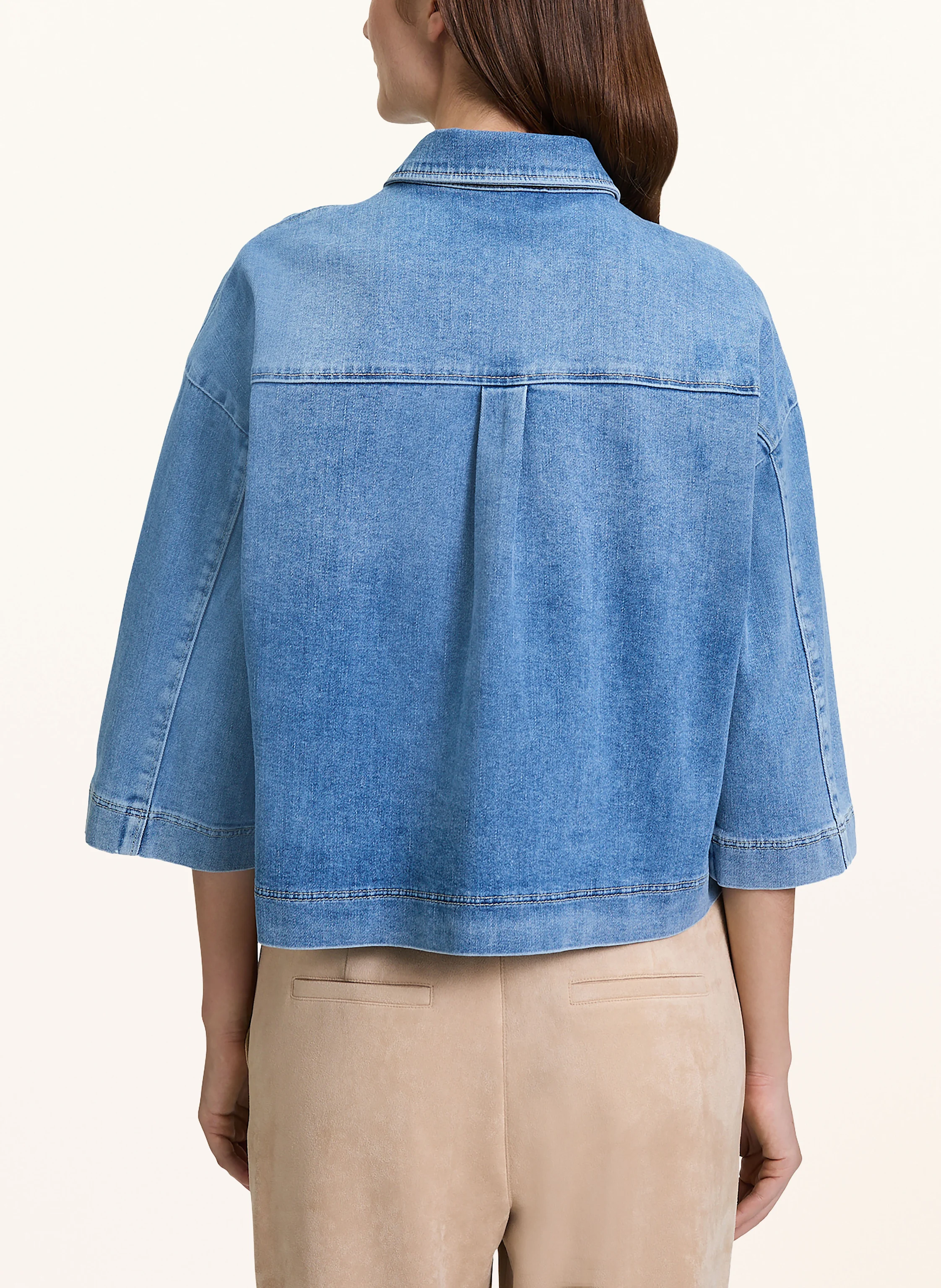 BETTY&CO Jeansjacke mit 3/4-Arm