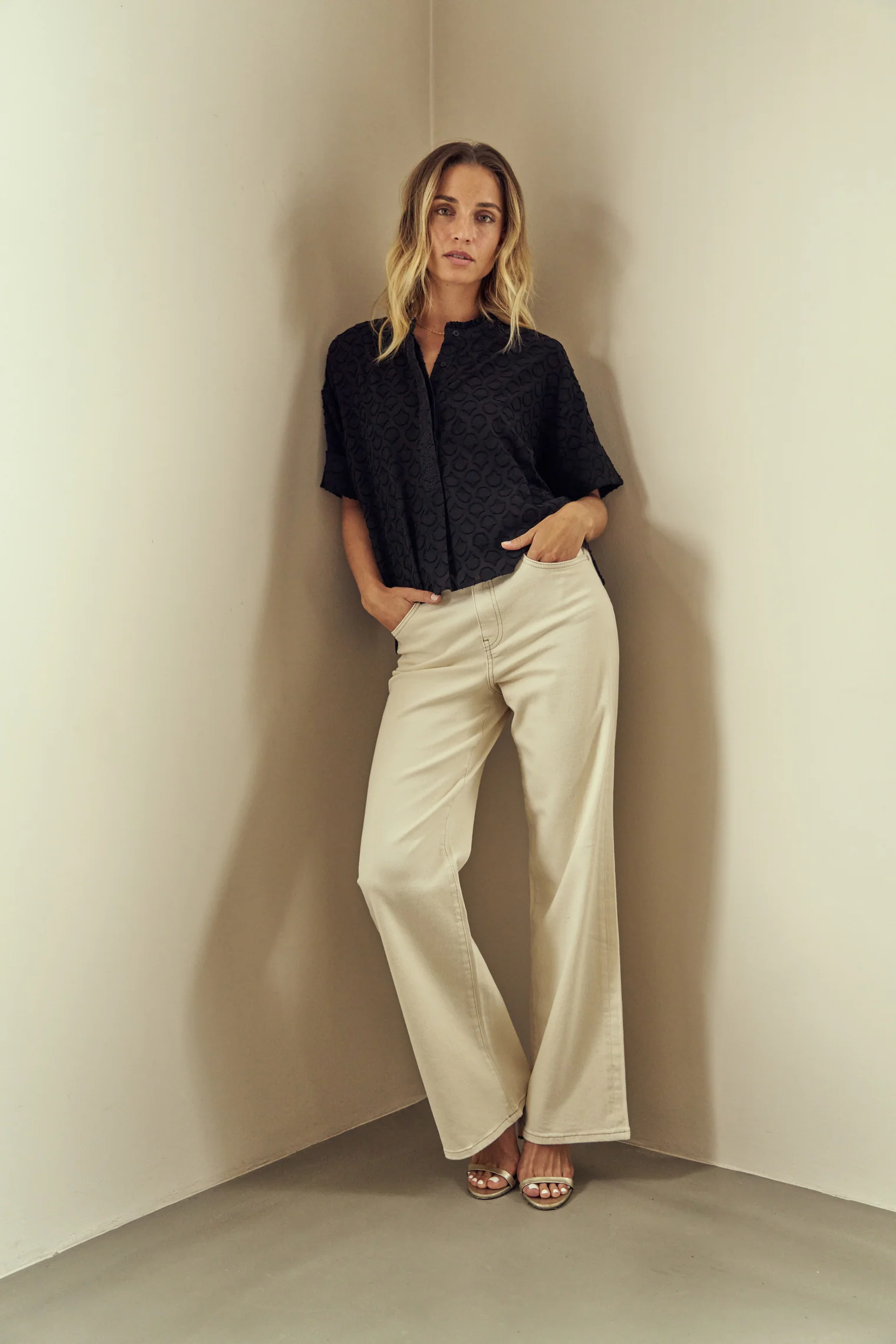 Mos Mosh  Relee Natural Pant - Nature