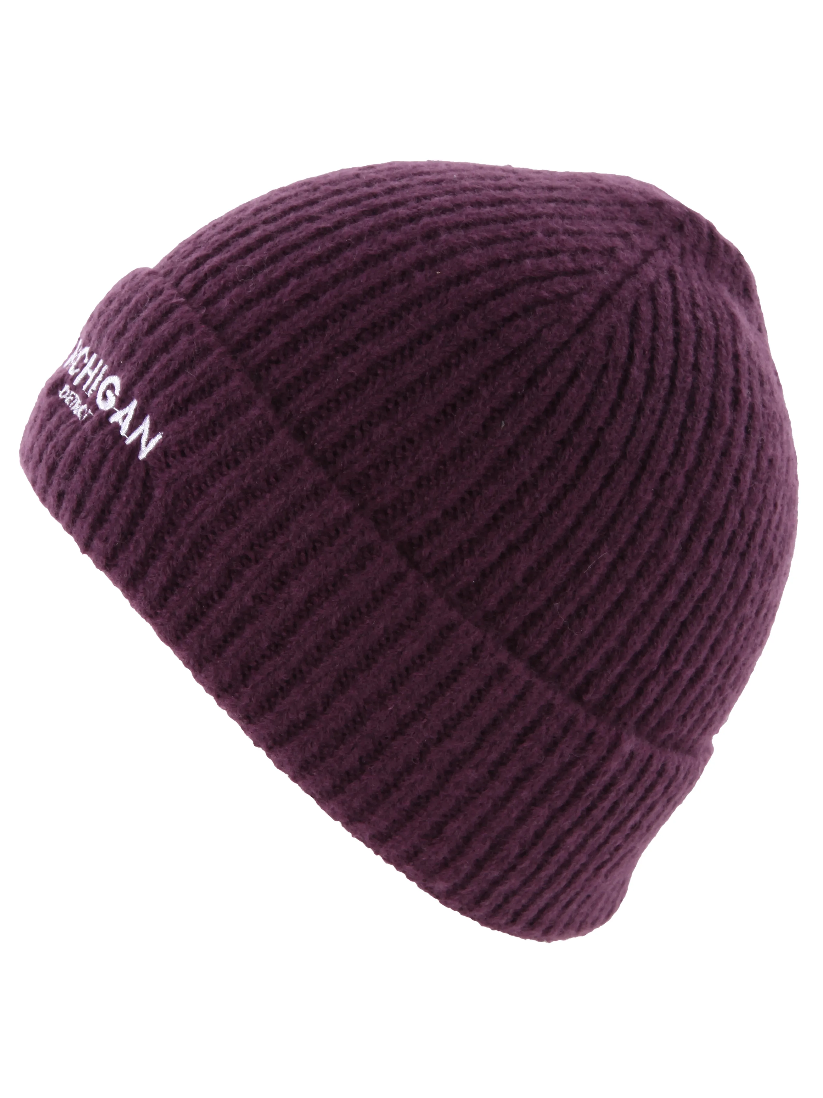 Damen Beanie in Rippoptik