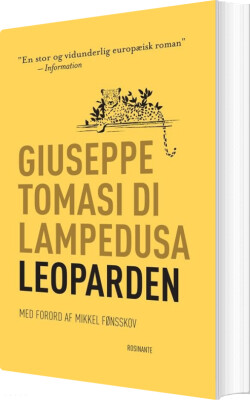 Leoparden - Giuseppe Tomasi Di Lampedusa - Bog