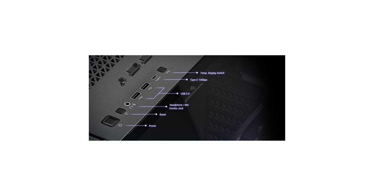 AntecPerformance 1 FT ARGB big tower behuizing  (3x USB-A | Tempered Glass)