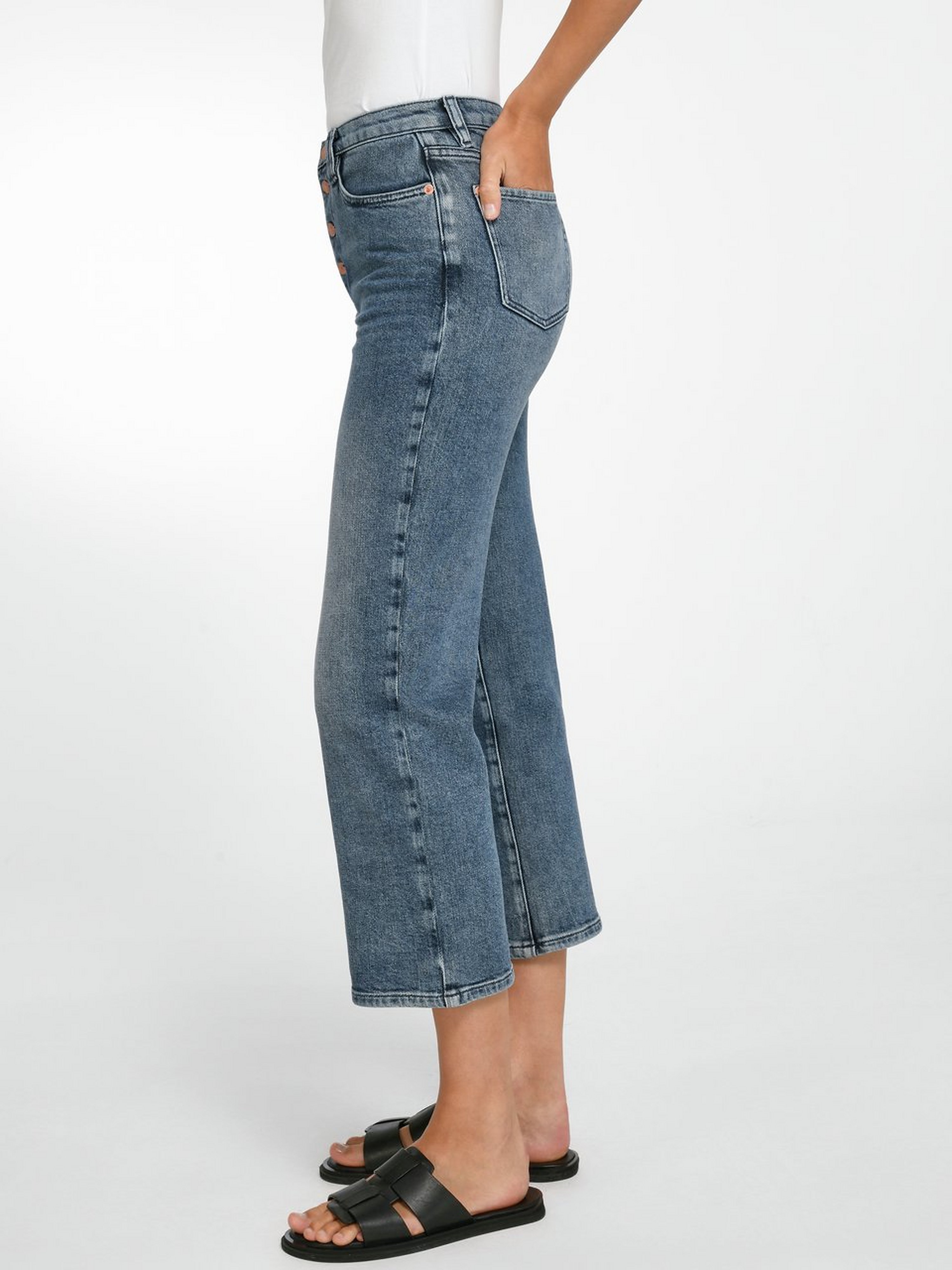 Slim Fit-7/8-Jeans