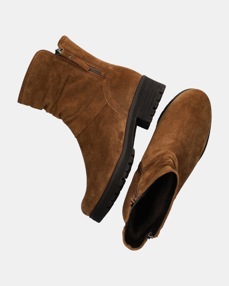 Gabor Rits- & gesloten boots  - cognac