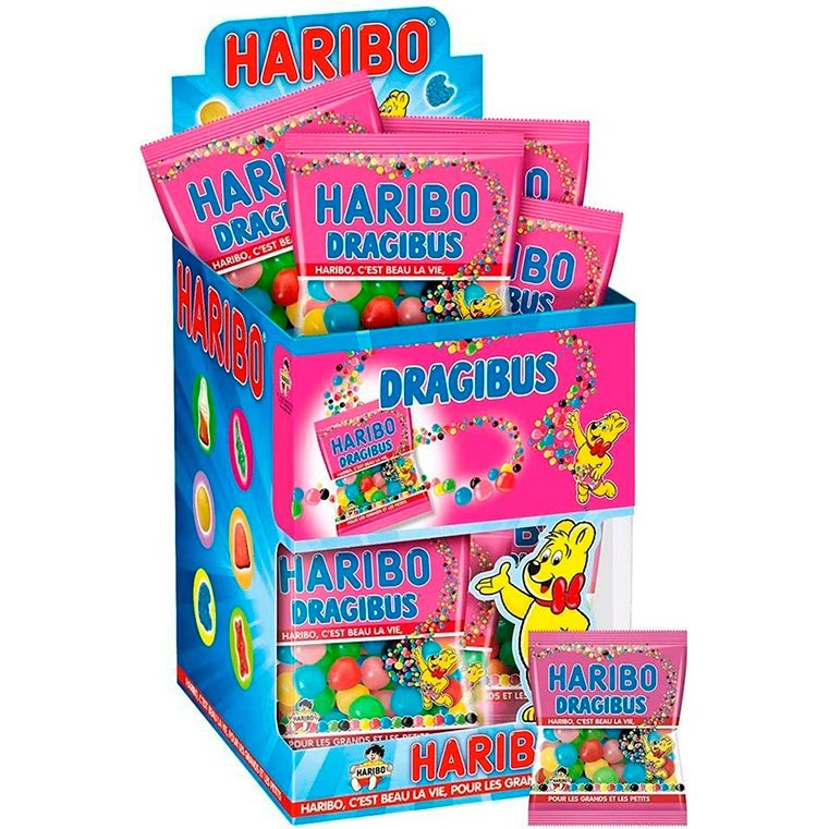 Geli haribo dragibus scht 40g/30