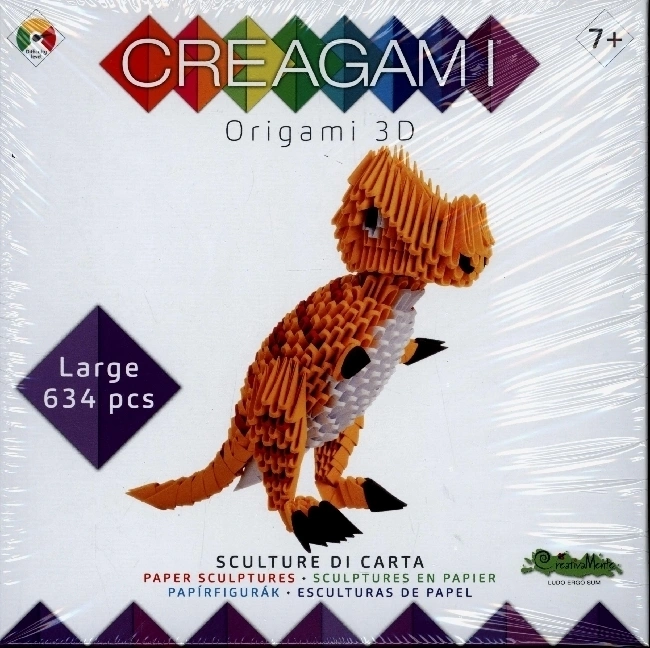Creagami - CREAGAMI - Origami 3D T-Rex 634 Teile