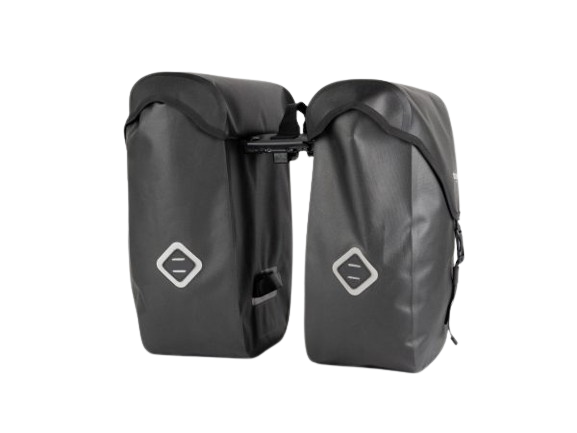 Atran Velo Zap Plus WP Cykeltasker AVS, 50 liter, Sort