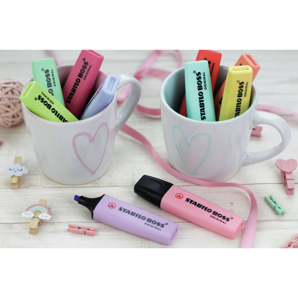 STABILO Boss markeerstiften - 6 stuks
