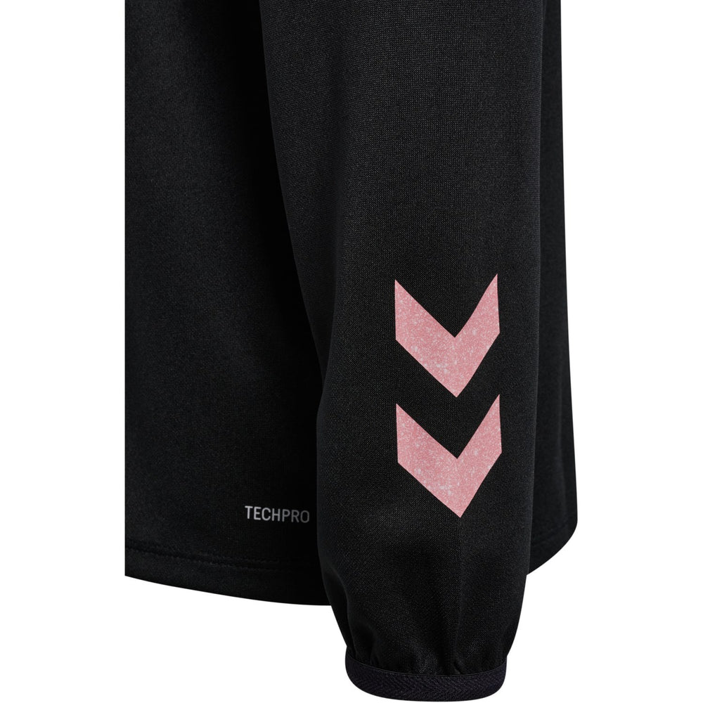 Køb Hummel Black/Bridal Rose Shimmer Half Zip Kids