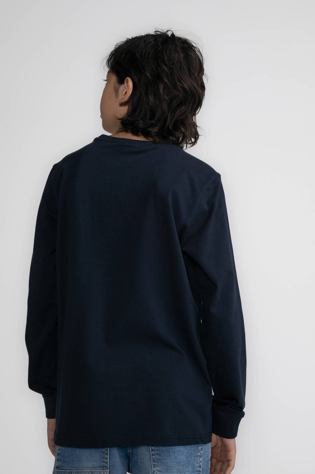Petrol Industries longsleeve donkerblauw