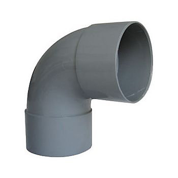 Coude pvc femelle femelle Interplast 87° ø100 mm