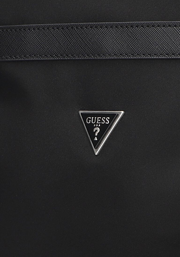 GUESS zwarte guess schoudertas crt nylon eco
