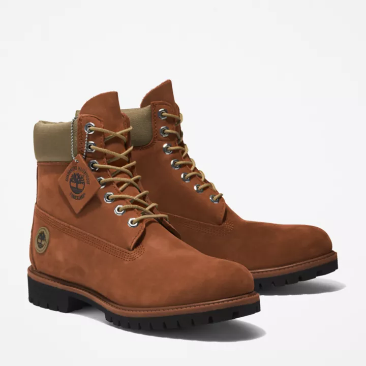Bottine 6-inch Timberland Premium para homem e marrom clair