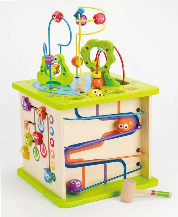 Hape Motorikwürfel Kleine Tierchen