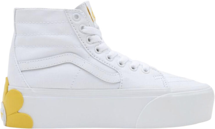 Vans sk8-hi tapered stackform True white