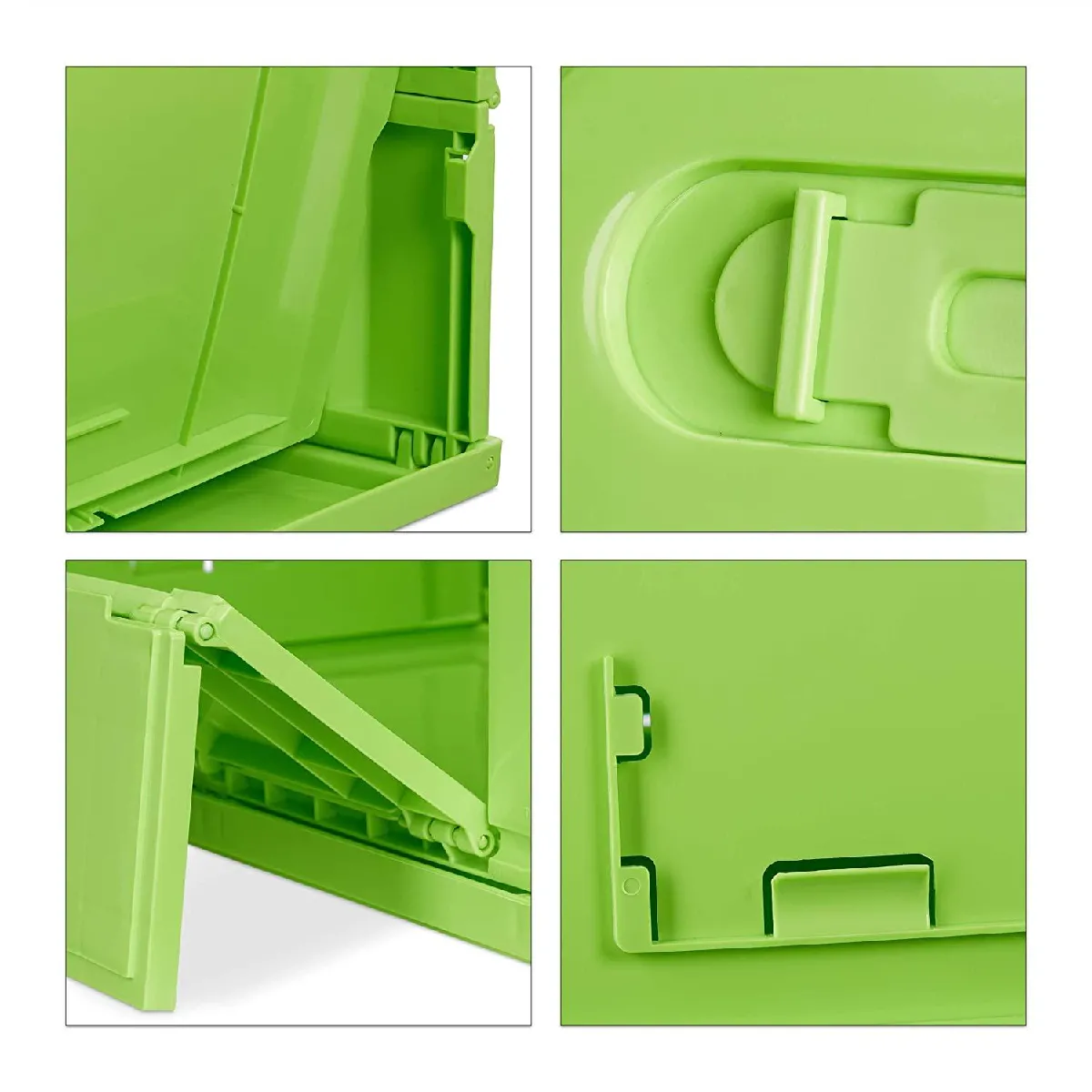 Helloshop26 Boîte Transport Pliable 60L - Vert
