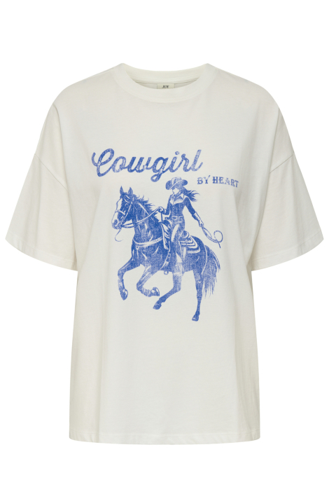 Jacqueline de Yong witte dames t-shirt