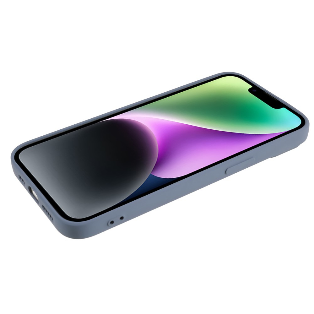 iPhone 13 Gummi Case Hülle mit Kameraschutz - Lavendel (Matt)