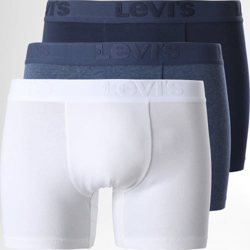 Lot De 3 Boxers 905045001 Blanc Bleu Marine
