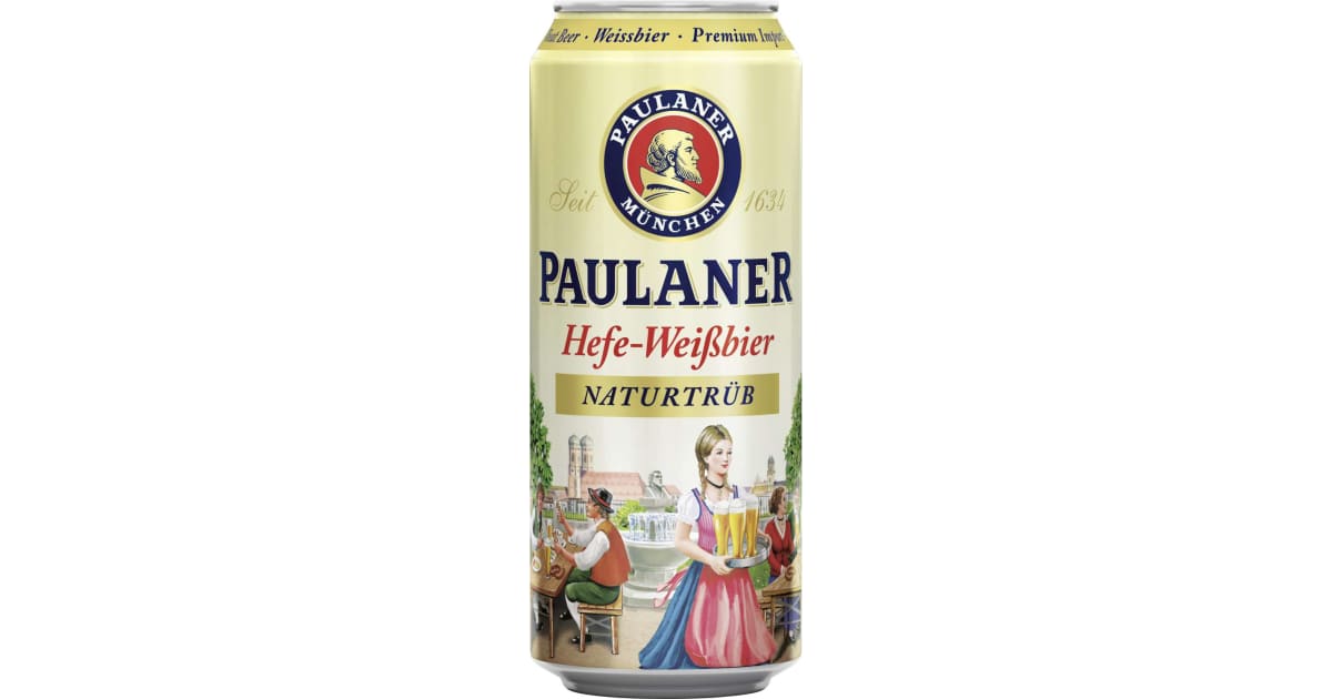 Paulaner Hefe-Weißbier 0,5 Liter Dose