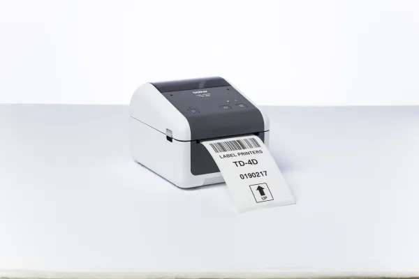 Brother TD-4420DN - Etiketprinter - direkte termisk - Rulle (11,8 cm) - 203 x 203 dpi - op til 203.2 mm/sek. - USB 2.0, LAN, seriel