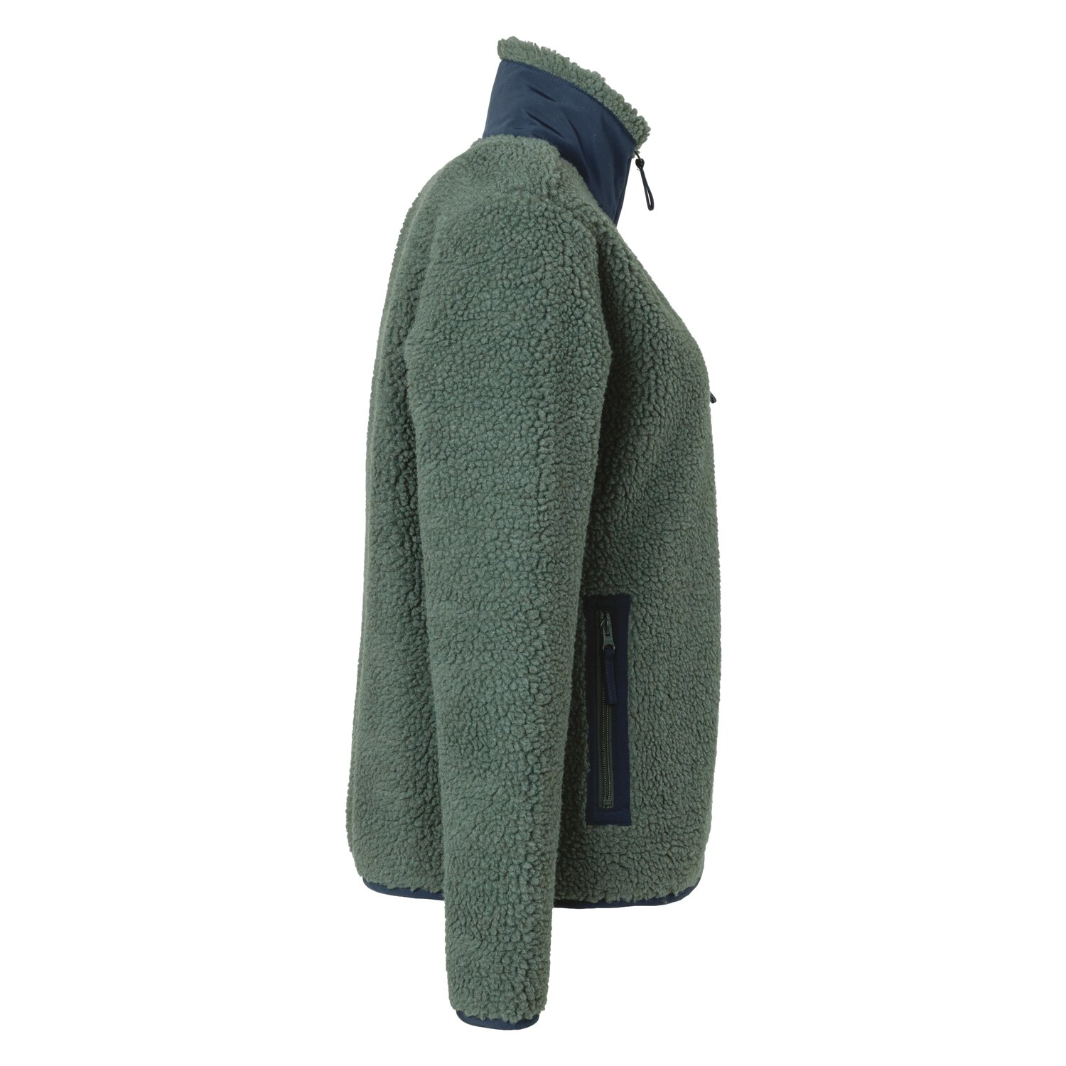 OKLAHOMA Jeans Fleecejacke  - dark green