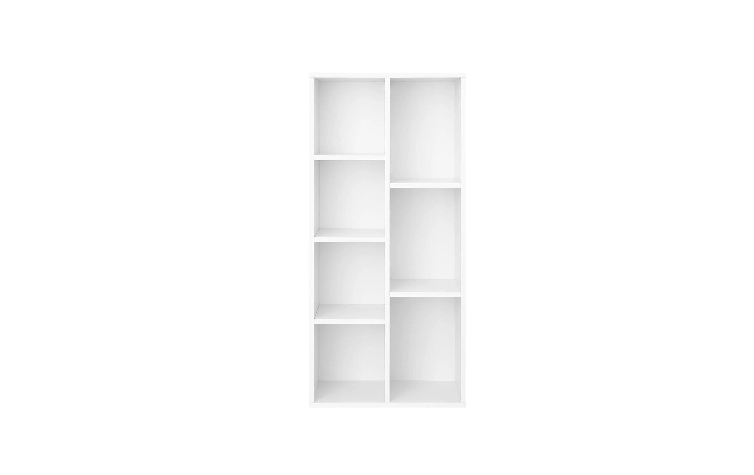 Regal für Bücher 50 x 106 cm, WeissOffenes Standregal