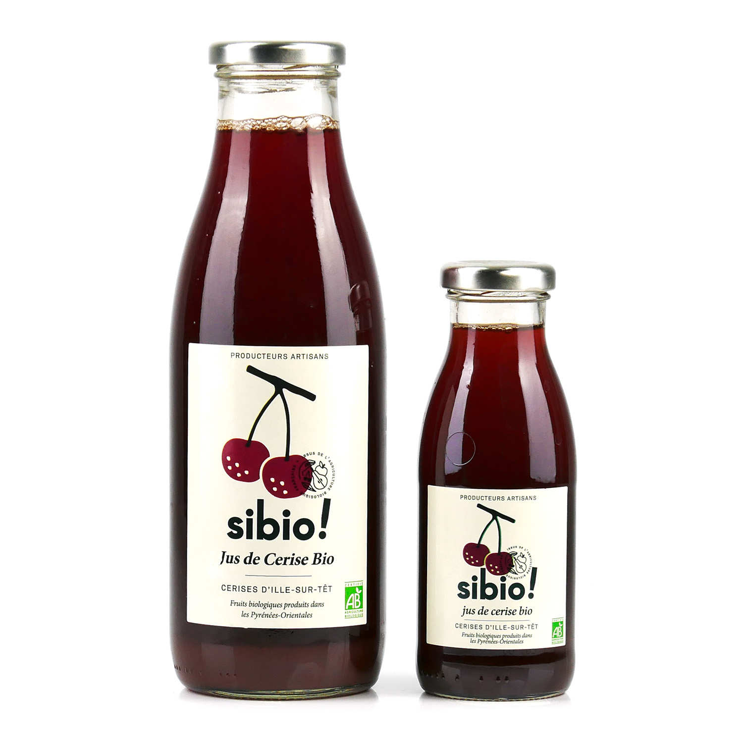 Jus de cerise bio de France - sibio!