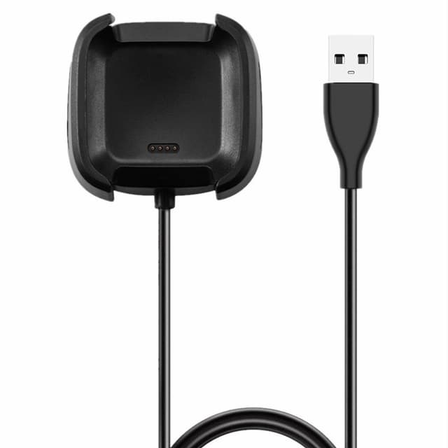 1.0M USB-opladningskabeldockestativ til Fitbit Versa 2