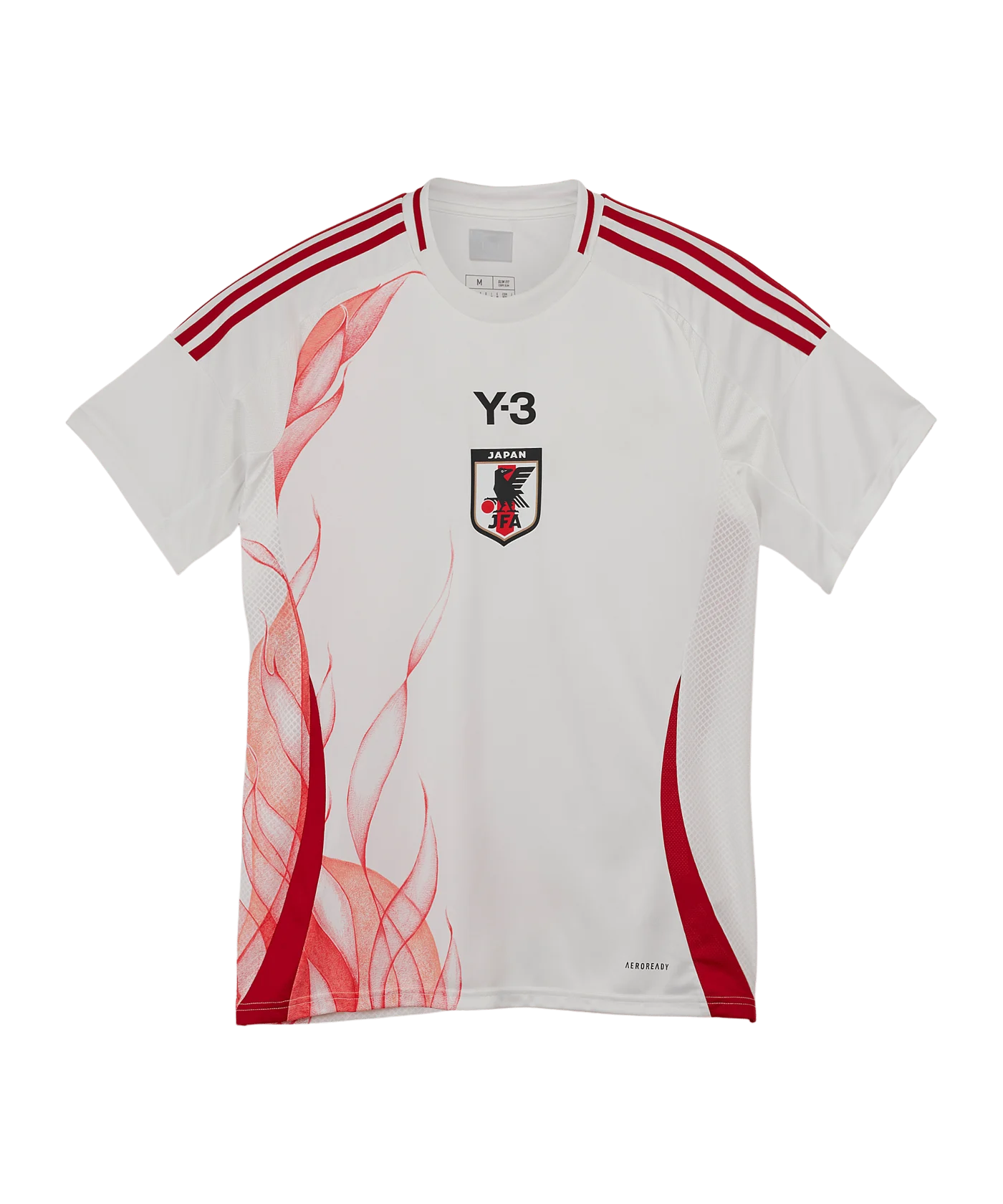 adidas Japan Y3 Trikot Away 2024/2025 Kids Weiss