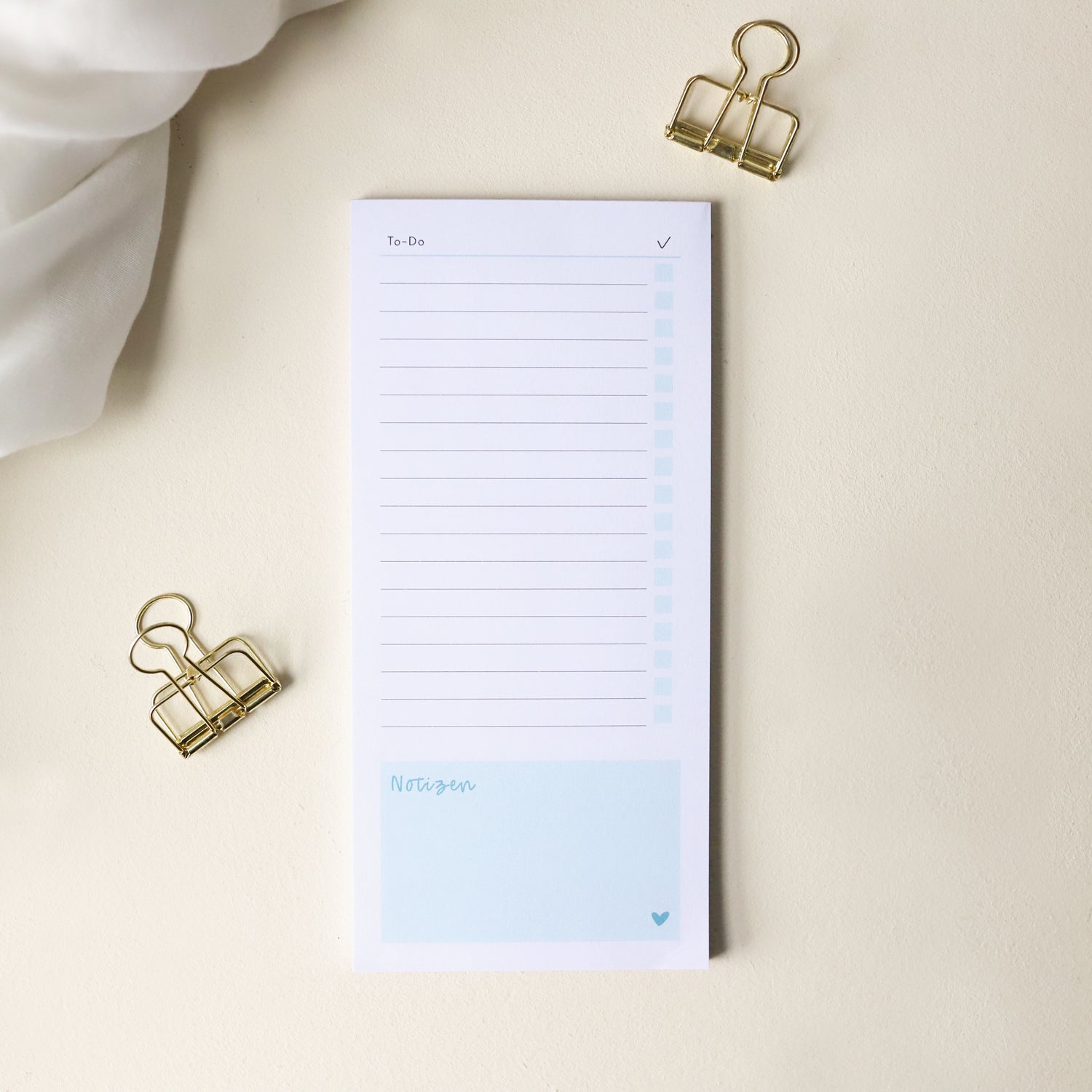 Notizblock DIN lang „To-Do’s