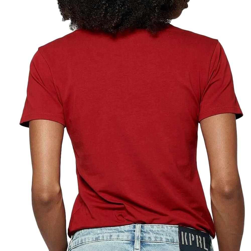 Kaporal T-shirt Rouge Femme Kaporal SIGNE