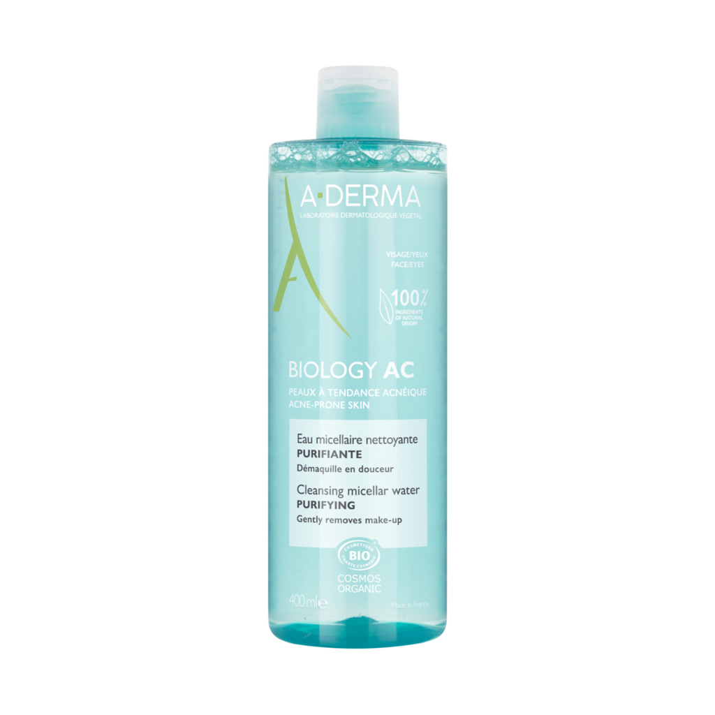 A-DERMA BIOLOGY AC Mizellen Reinigungslotion<br>400 ml, Flasche, Lotion