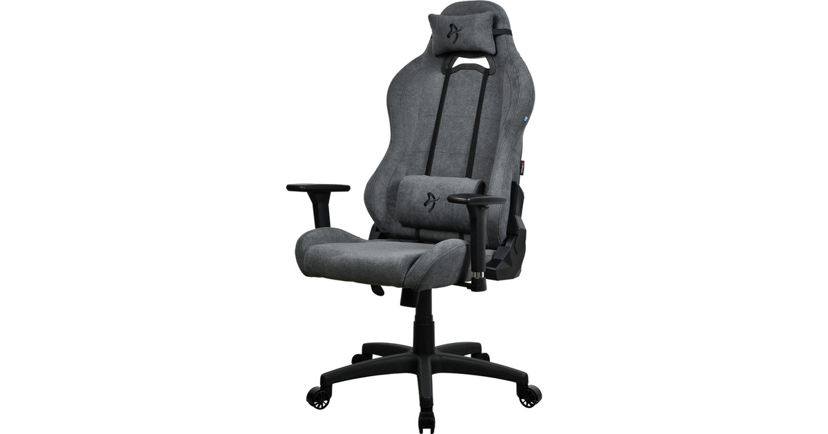 ArozziTorretta Soft Fabric - Ash gamestoel  (Antraciet)