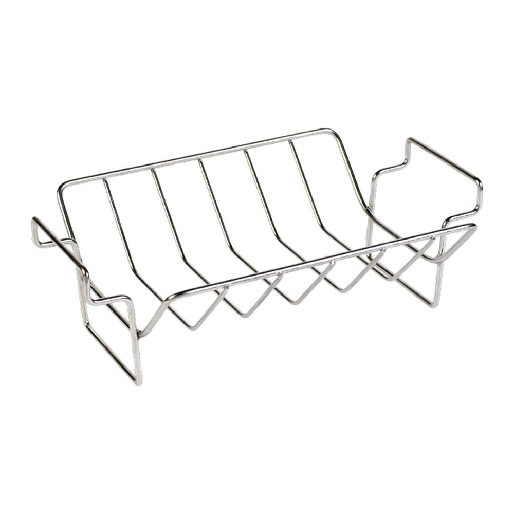 BIG GREEN EGG - Rack-v râtelier de rôtisserie pour Big Green Egg Medium & Small
