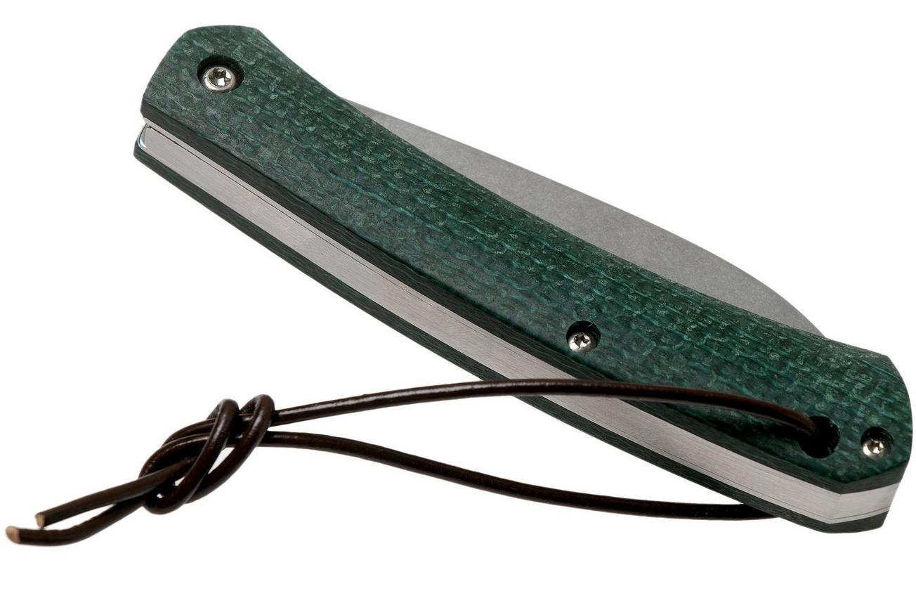 Fox Nauta FX-230MIG Green Micarta zakmes