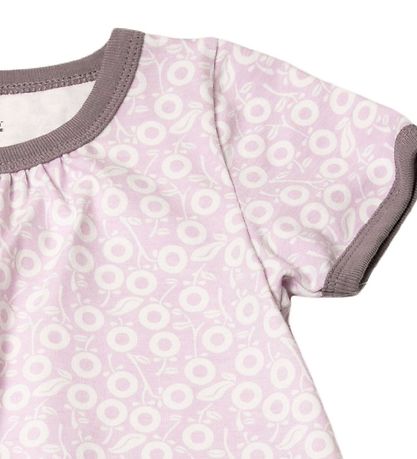 Katvig Schlafkleid - Lila m. Äpfel