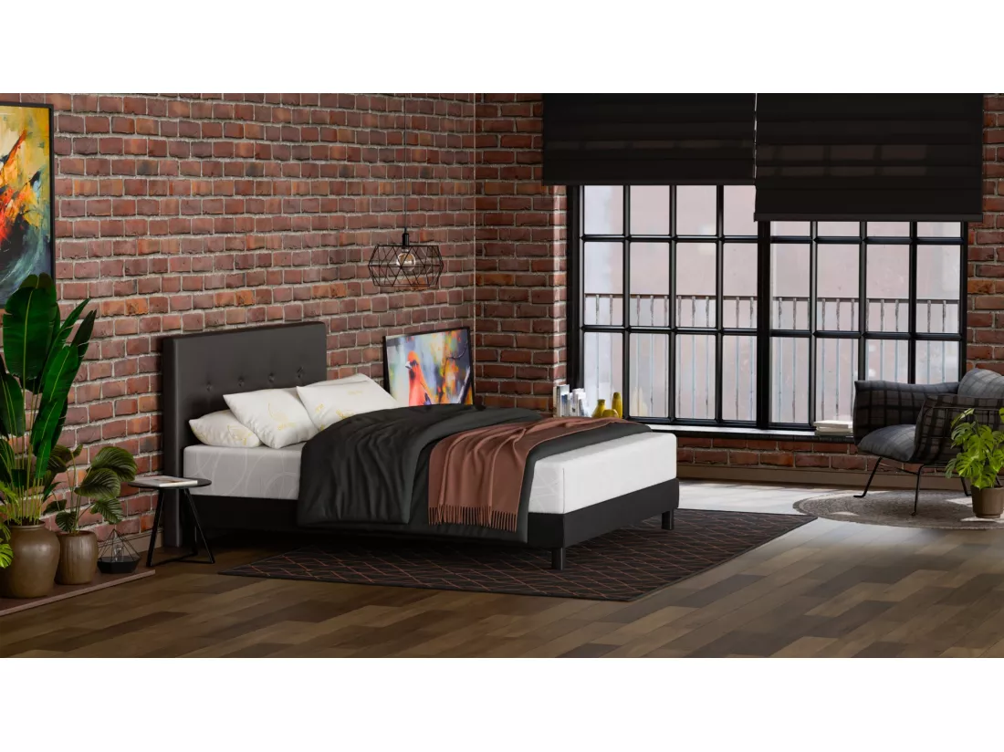 Matelas 140x190 Ondine - Mémoire de Forme Haute Qualité - Mal de Dos - Épaisseur 21 - Confortable - Solides - Primo Douce Lune