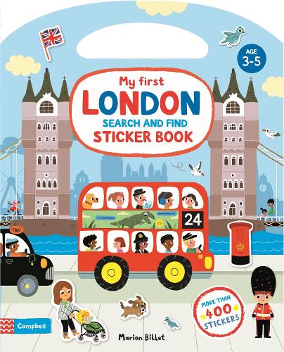 My First Search and Find London Sticker Book - Campbell London (Paperback)