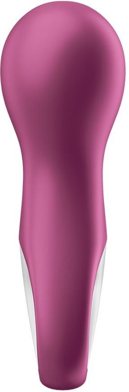 Satisfyer, drukgolfvibrator, 'Lucky Libra', 15,5 cm, waterdicht, oplaadbaar, huidvriendelijke siliconen