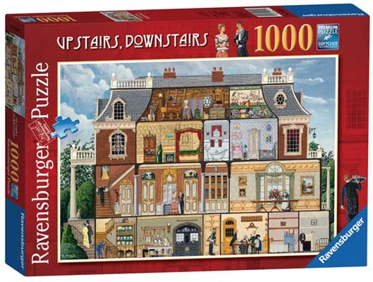 Upstairs Downstairs 1000 Piece Jigsaw Puzzle (Jigsaw)