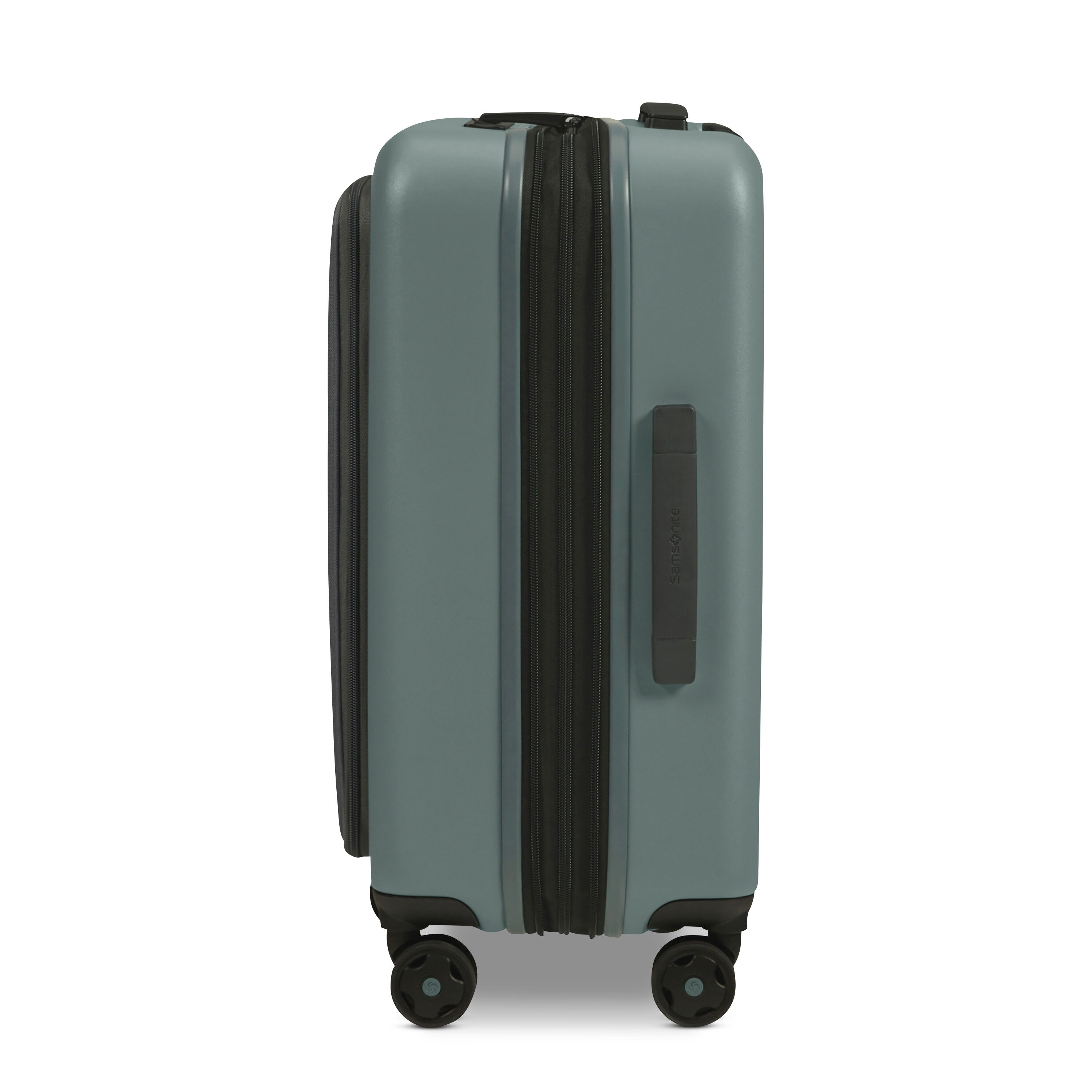 Mala de bordo Samsonite Stack'd Easy Access com rodinhas giratórias.