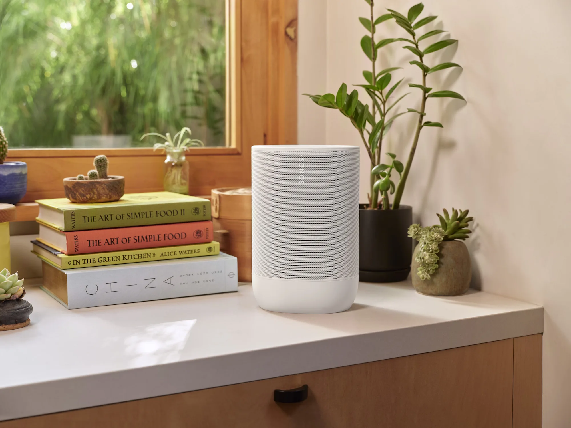 Sonos Move 2 Blanc Enceintes Bluetooth portables