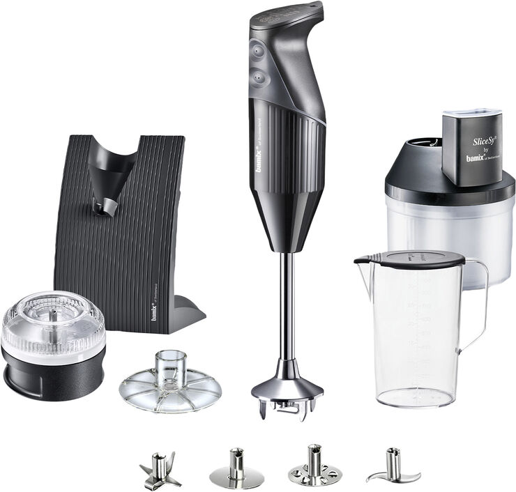 Bamix Swissline Superbox Stavblender, 200 Watt Black